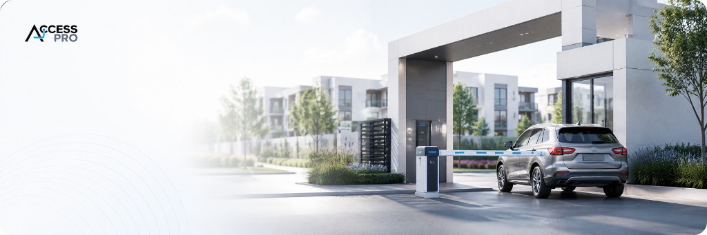 Control de acceso para condominios: residentes, visitas y control vehicular